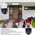 thumbnail image 4 of Cámaras de Seguridad Solar, Pan de 360 ​​Pan de Vista Fuera de la Cámara de Seguridad Wifi SeguiMiento de Movimiento de la Cámara de Seguridad Lente de 3MP para El Hogar, 4 of 7