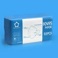 thumbnail image 4 of Mascarilla Respiratoria Lamdown KN95 Paquete de 50 Unidades 5 Capas Desechable, 4 of 6