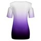 thumbnail image 5 of Elegante mujer cuello redondo impresión manga corta camiseta blusa Tops sudadera OAVQHLG3B Store lin121212, 5 of 5