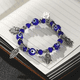 thumbnail image 2 of Mano De Fátima Pulsera Turca De La Suerte Mal De Ojo Xtellar azul, 2 of 4