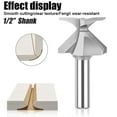 thumbnail image 2 of Arc Bending Integrated Forming Router Bits for Wood Wall Shank Cabinet Woodwork Available in R18 30 50 Sizes Suitable for Various Woodworking Projects, 2 of 8