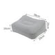 thumbnail image 2 of Almohada inflable Sincero para reposapiés de viaje gris, 2 of 5