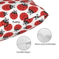 thumbnail image 3 of Kdxio Cotton Pillow Cases 16"x24" Pillowcases,Soft and Breathable Bedroom Pillow Cases-Cartoon Ladybug-No Pillow Core, 3 of 5
