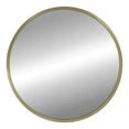 thumbnail image 1 of Miroir Mural Rond avec Finition Or Mat, 1 of 1