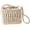 Beige, variant on CoCopeaunt Straw Bags for Women, Pearl Crossbody Purses Shoulder Straw Handbag Vintage Handwoven Bag Summer Beach Bag