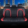 thumbnail image 2 of Car Seat Cover Full Set for Toyota Corolla 1994-2019,Seat Covers for Cars,Automotive Seat Covers for SUV(Black&Red), 2 of 7