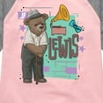 thumbnail image 3 of IF Movie - Lewis Poster - Toddler & Youth Girls Raglan Graphic T-Shirt, 3 of 4