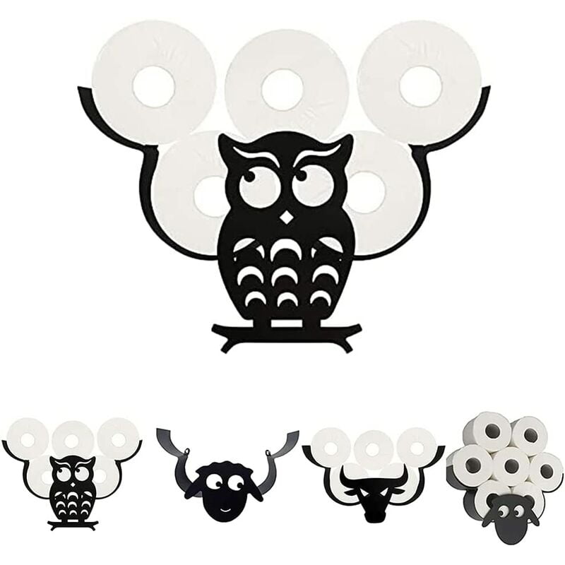Animal Toilet Roll Holder Toilet Paper Holder Cute Animal Wall Mount Bedroom Toilet Roll Holder Kitchen Bathroom Accessories owl | Walmart Canada Animal Toilet Roll Holder Toilet Paper Holder Cute Animal Wall Mount Bedroom Toilet Roll Holder Kitchen Bathroom Accessories owl | Walmart Canada