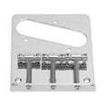 thumbnail image 3 of 3 Saddles Bridge, Lightweight Scratch  Bottom Stringing Fixed Guitar Bridges With Wrench For TL Electric Guitars, 3 of 8