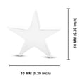 thumbnail image 2 of Stainless Steel Shining Shooting Star Stud Post Earrings, 2 of 2