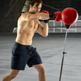 thumbnail image 3 of Tech Tools Punching Ball Set with Punching Ball, Boxing Gloves, Hand Pump & Adjustable Height Stand - Strong Durable Spring Withstands Tough Hits for Stress Relief & Fitness, 3 of 7