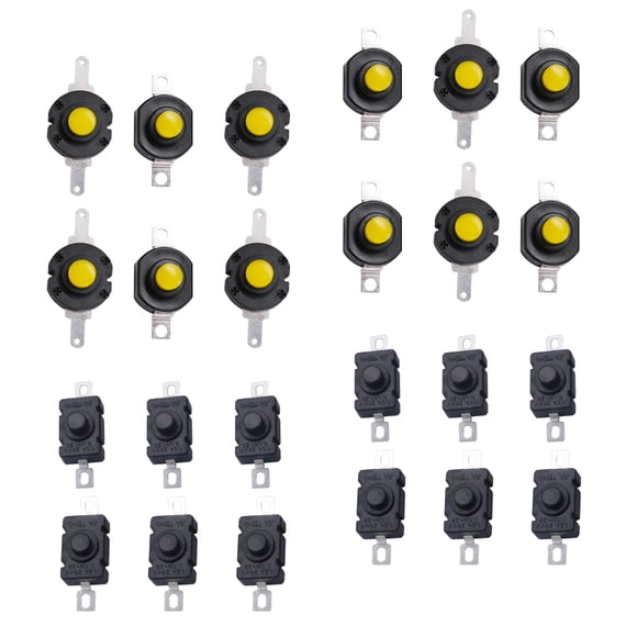 COMPUKAS 24Ud Interruptor Auto Para Con Resorte Fuerte Y Material Duradero