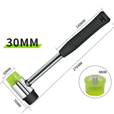 

BCLONG Installation Hammer Rubber Hammer Small Multifunctional Woodworking Hammer