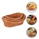 thumbnail image 2 of BRIGHTFUFU Cesta de almacenamiento tejida a mano, contenedor de plástico para exhibición de supermercado, cesta tejida para fruta, aperitivos y pan, 3 uds., 2 of 7