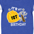 thumbnail image 4 of Inktastic Its My 1st Birthday with Construction Tools Boys Baby Bodysuit, 4 of 5