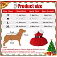 thumbnail image 4 of Ropa navideña para mascotas Vestido navideño clásico para perros Papá Noel para mascotas 1475, 4 of 6