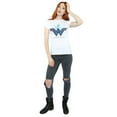 thumbnail image 4 of DC Comics Womens Wonder Woman Warrior Logo Cotton T-Shirt, 4 of 5
