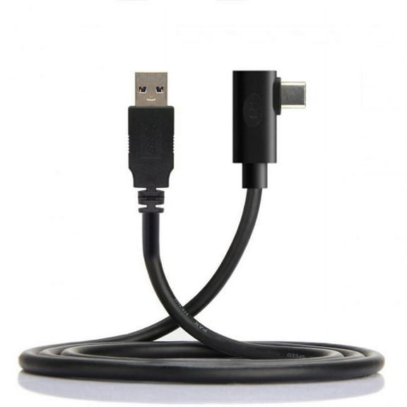 Chenyang CY Fit for Oculus Link VR USB 3.1 Type-C Left Right Angled Type to Standard USB3.0 Data Cable