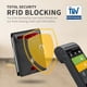 thumbnail image 4 of Billetera RUNBOX para hombre delgada con clip para billetes con bloqueo RFID, 4 of 6