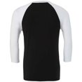 thumbnail image 2 of T-Shirt de Baseball Adulte Manches 3/4 en Toile, 2 of 3