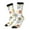 2 Black-1, variant on Cartoon Monkey Pattern Sport Socks for Women and Men Crew Socks Sporty Calf Socks Casual Socks