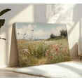 thumbnail image 3 of Vintage Wildflowers Landscape Wall Art Farmhouse Cottage Canvas Wall Decor Nature Country Floral Painting Picture Rustic Flower Poster Prints Artwork for Office Living Room Bedroom Bathroom, 3 of 6
