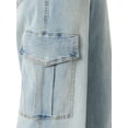 thumbnail image 5 of Jessica Simpson Women's Cargo Wide Leg High Rise Jeans, Sizes 2-16, 5 of 5