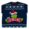 thumbnail image 3 of Suéter Navideño Dr. Seuss Ugly Sweater Talla G Grinch Unisex Manga Larga Azul, 3 of 4