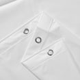 thumbnail image 6 of Barossa Design Long Heavyweight Shower Curtain Liner White with 6 Magnets -Waterproof, PVC Free, 72" x 78", 6 of 7