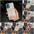 thumbnail image 2 of LYM-Phone Case For MOTO G Play 2024/4G/5G, Anti-knock Anti-dust Oil Painting flower Durable Fashion Design Dirt-resistant Shockproof Full wrap Phone Pouch Protective TPU Cartoon Cute, 2 of 9
