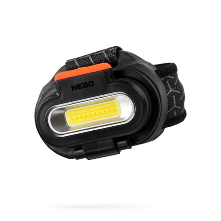 NEBO Einstein Powerful 1500 Lumen Headlamp with Flexpower Rechargeable or CR123A