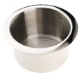 thumbnail image 4 of 4x Taza de Acero Inoxidable Empotrada para Barco Marino, Yate, RV, Soporte para Bebidas, 84 Mm Soledad Tenedor de la bebida de la taza del coche marino, 4 of 9