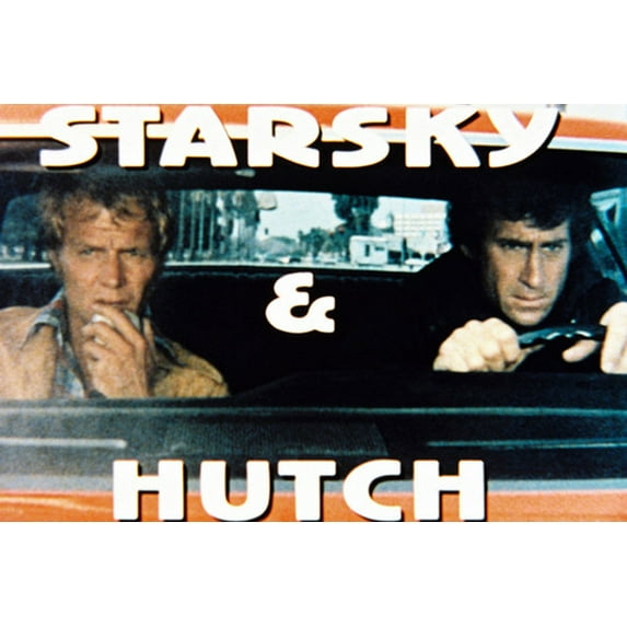 Starsky and Hutch Soul & Glaser in Grand Torino S&H logo 24X36 Poster