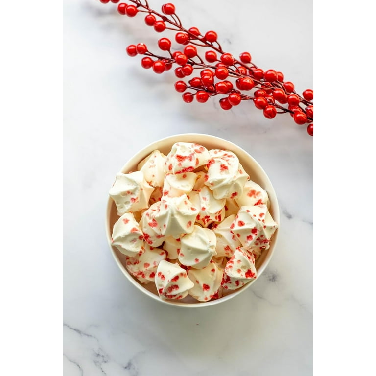 Krunchy Melts Original Meringue Cookies | Peppermint Crush Flavor