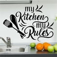 thumbnail image 4 of Decorate Your Kitchen with My Kitchen My Rules Stickers for a Personalized, 4 of 4