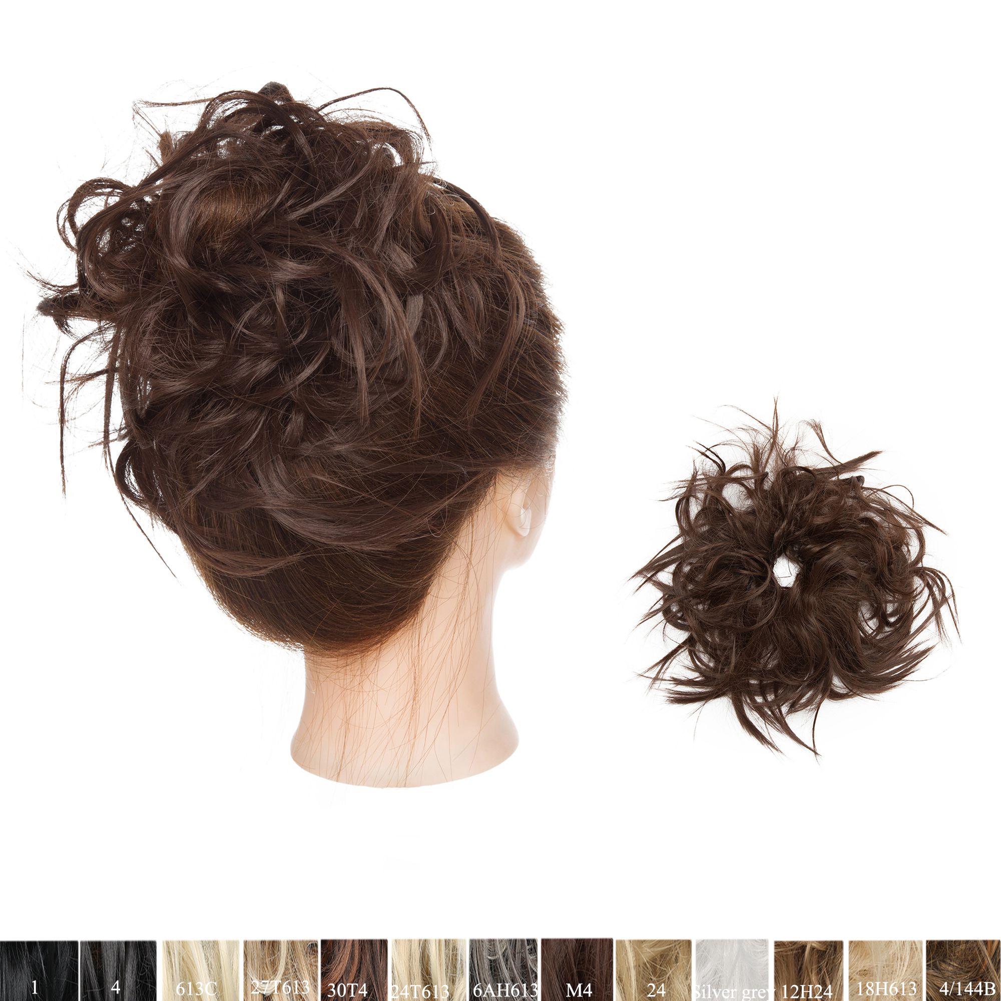 SEGO SEGO Synthetic Messy Elastic Hair Bun Extension Hair Ponytail