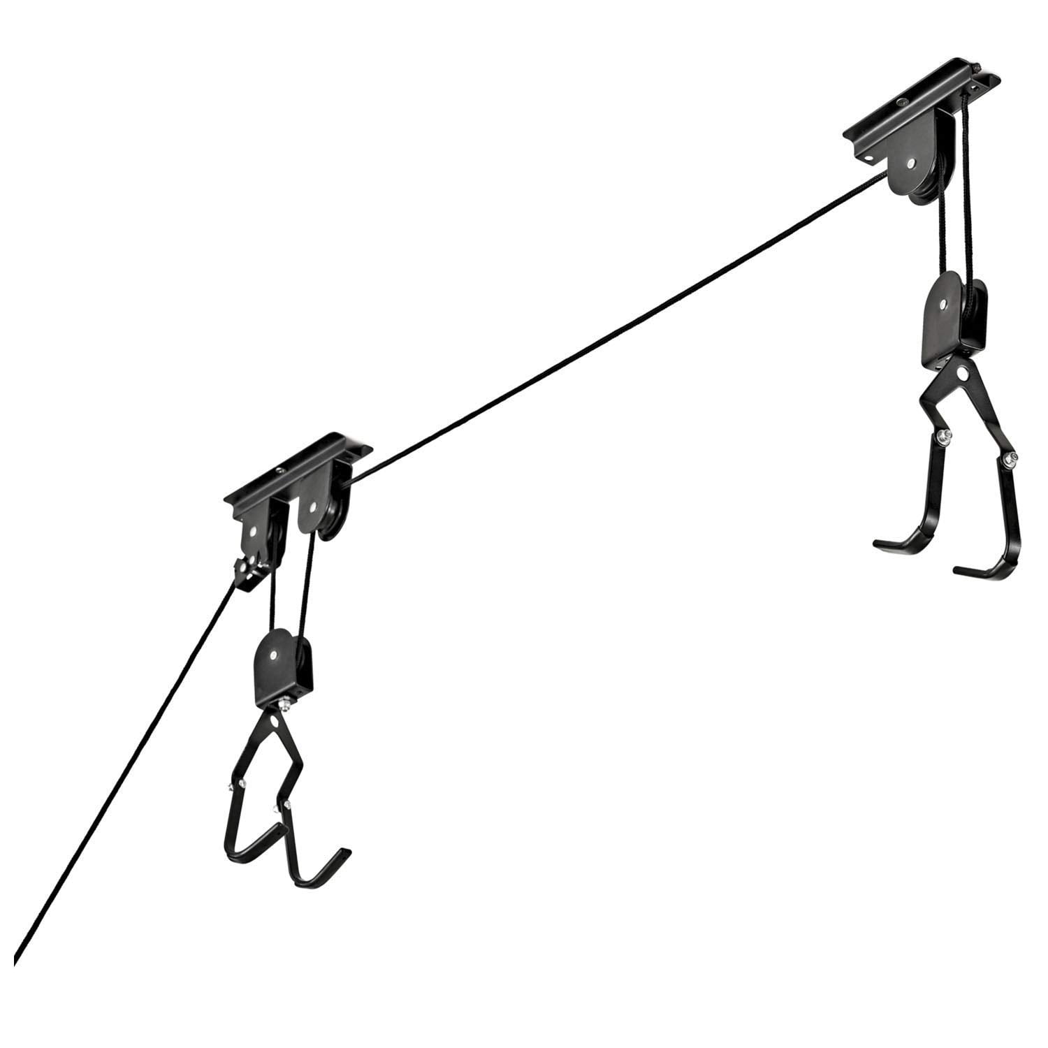 Bikelift ceiling mount for ceilings up to 12 feet highPulley system