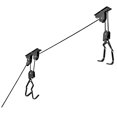 thumbnail image 1 of Stanz (tm) Garage Utility Ceiling-Mounted Bike Lift, Mountain Bicycle Hoist, 1 of 5