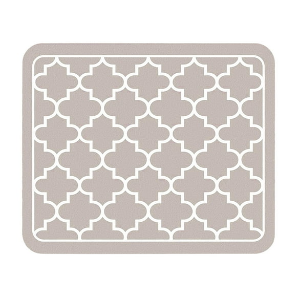 Yhmxh Bathroom Rugs Diatomaceous Earth Coffee Machine Mat Draining Mat Thermal Insulation Mat Tea Living Room Rug Bath Mat for Home and Kitchen Bathroom