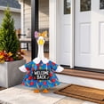 thumbnail image 4 of AZXY Back‑to‑School Porch Goose Outfits, Porch Goose Clothes, 23" Goose Costume Dress for Cement & Plastic Porch Goose Statue, Seasonal Duck Clothes, Outdoor Yard Lawn Garden Porch Statue Decor, 4 of 7