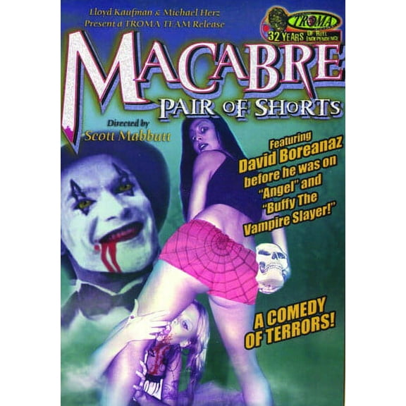 Macabre Pair of Shorts (DVD), Troma, Horror