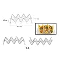 thumbnail image 2 of Stainless Steel V Shaped Taco Holder Corn Roll Spring Roll Taco Stand Home Pancake Food Rack, 2 of 8