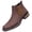 Brown, variant on Mens Classic Western Cowboy Boots,Men's Western Cowboy Chelsea Boots Classic Square Toe Cowboy Casual Work Ankle Boots Retro Stylish Slip On Casual Dress Boot