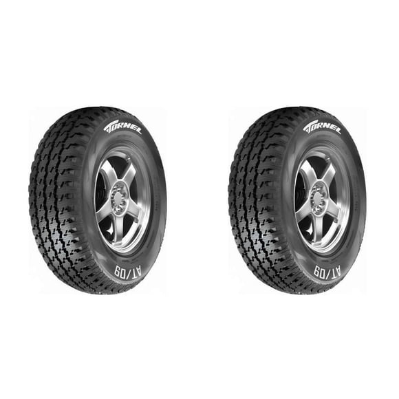 Paquete de 2 Llantas LT235/75 R15 104/101Q Tornel AT-09