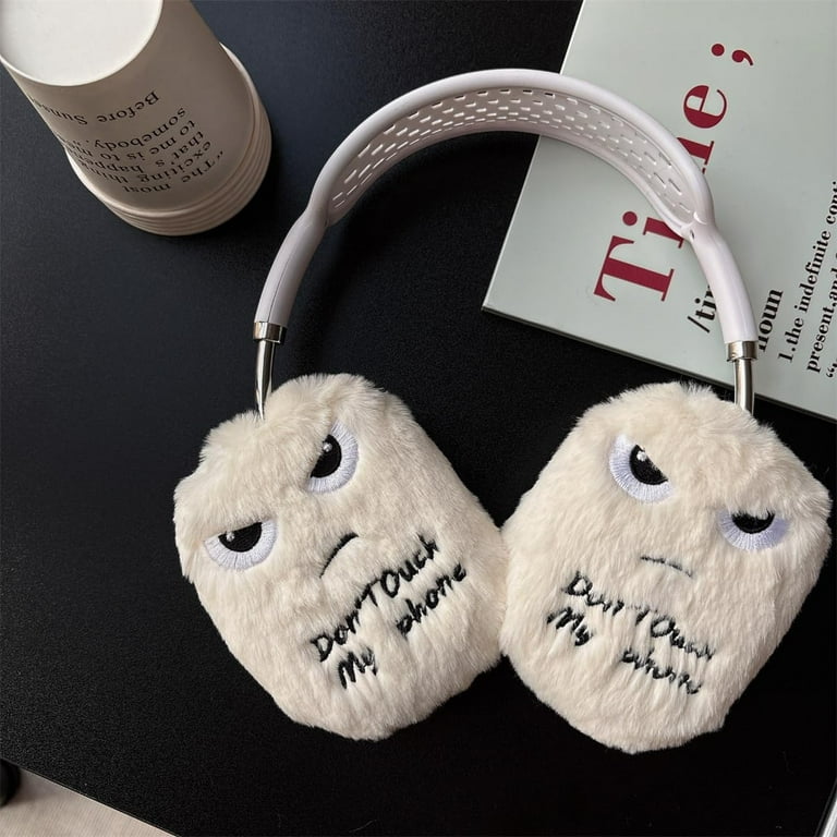 Cute Cartoon Plush Case for AirPods Max Headphones,Funny Fluffy