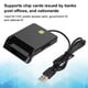 thumbnail image 5 of Lector de Tarjetas Inteligentes Compatible con Bancos Oficinas de Correos Tarjetas con Chip Compatible con 98/Me/2000/NT 40/XP/CE/Vista/7/8/81/10/Linux/OS 106-1014 ANGGREK Otros, 5 of 8