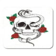 thumbnail image 1 of KDAGR Band Rock and Roll Graphic Skull Roses Snake Festival Flower Sketch Mousepad Mouse Pad Mouse Mat 9x10 inch, 1 of 1