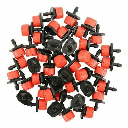 Anself 100Pcs Garden Drip Irrigation Sprinklers Micro Emitter Dripper Drip Head