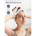 thumbnail image 4 of HEETA Scalp Massager Hair Growth, Scalp Scrubber with Soft Bristles, Integrated Silicone Design, Exfoliator for Dandruff Removal & Relaxation, Shampoo Brush Fit Wet Dry Hair Use, Black, 4 of 10