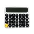 thumbnail image 1 of Portable Desktop Calculator Large Display Big Button 12 digits for White, 1 of 8
